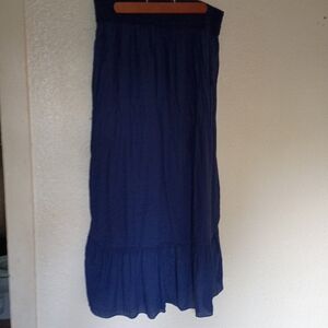 Vintage Y2K Long Maxi USA Women's Skirt Flowing Xl Flare